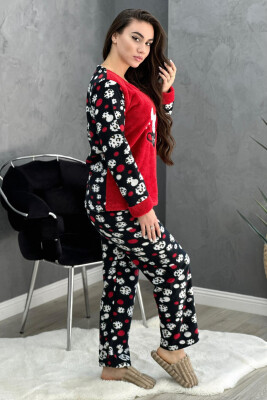 TEDY BEAR WOMAN PYJAMAS RED/E KUQE - 5