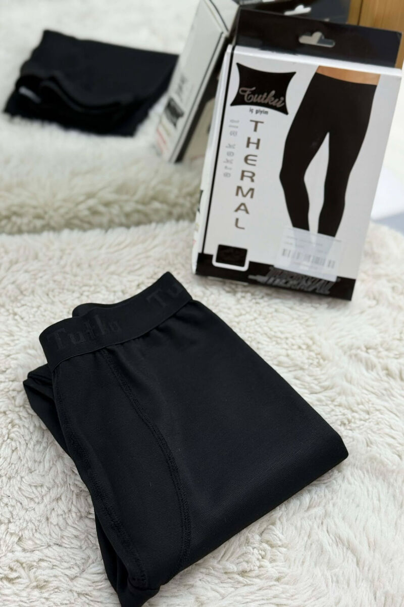 THERMAL LEGGINGS MEN BLACK/ E ZEZE - 1