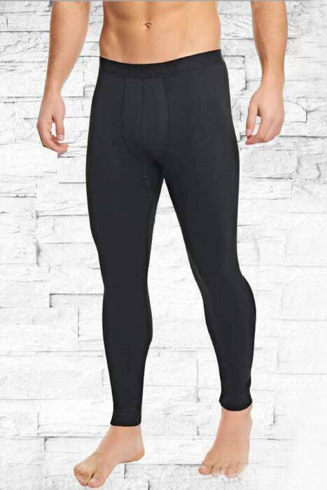 THERMAL BLACK LEGGINGS FOR MEN 