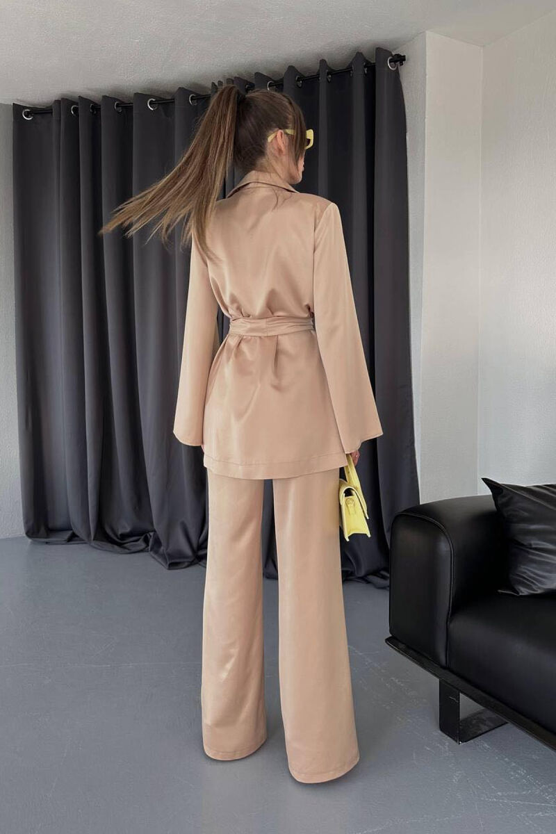 THREE PIECES SET WOMAN SUIT BEIGE/BEZHE - 7