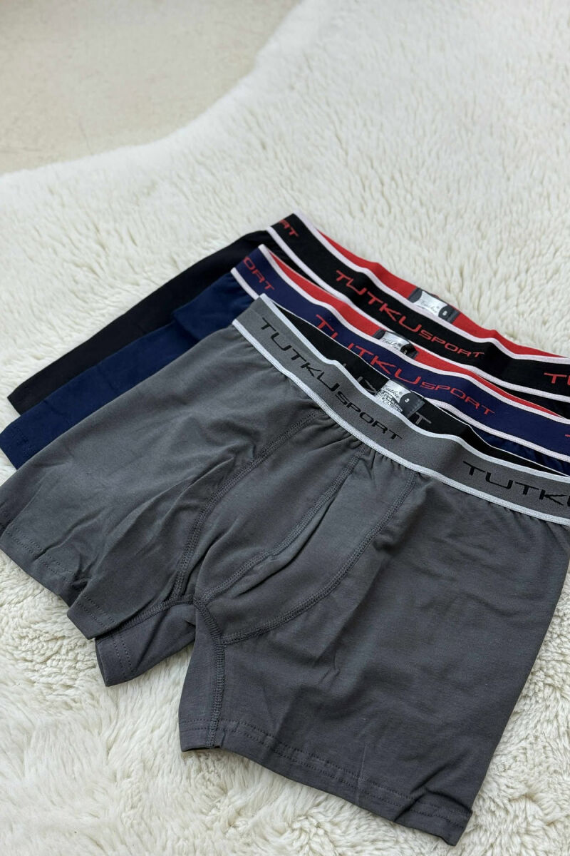 THREE PIECES SIMPLE ELASTAN MEN BOXES MULTIPLE/SHNGJ - 3