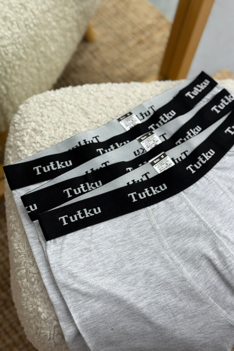 THREE PIECES SIMPLE MEN BOXES LIGHT GREY/GZ - 5