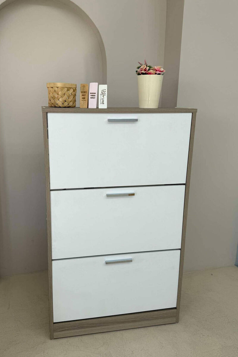 THREE TIER SHOE SHELF BEIGE/BEZHE - 4