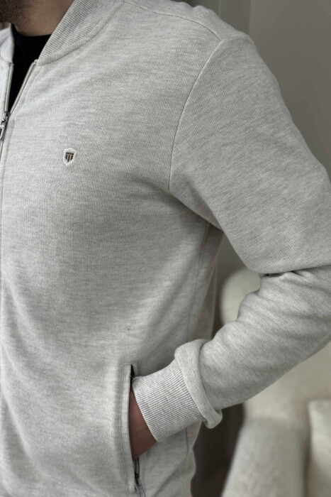 XHAKETË E THJESHTË PËR MESHKUJ NË NGJYRË KREM - 3