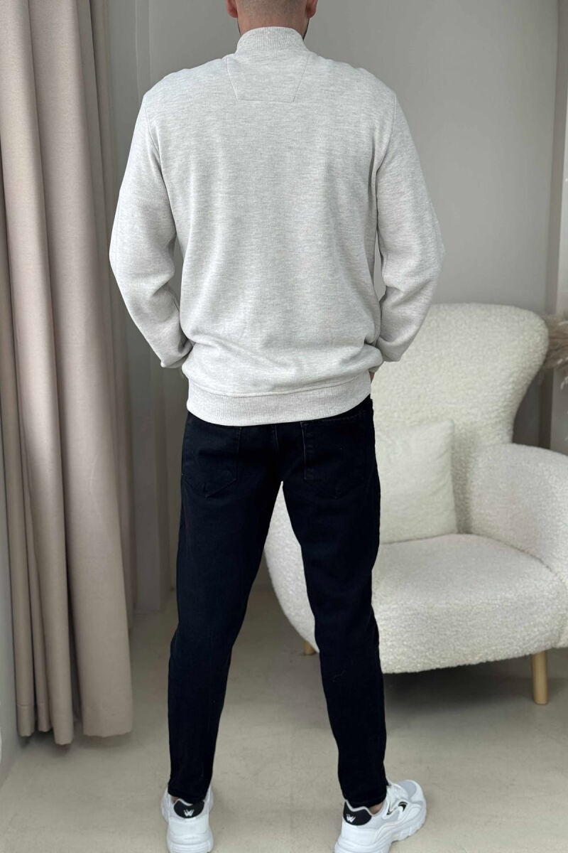 XHAKETË E THJESHTË PËR MESHKUJ NË NGJYRË KREM - 4