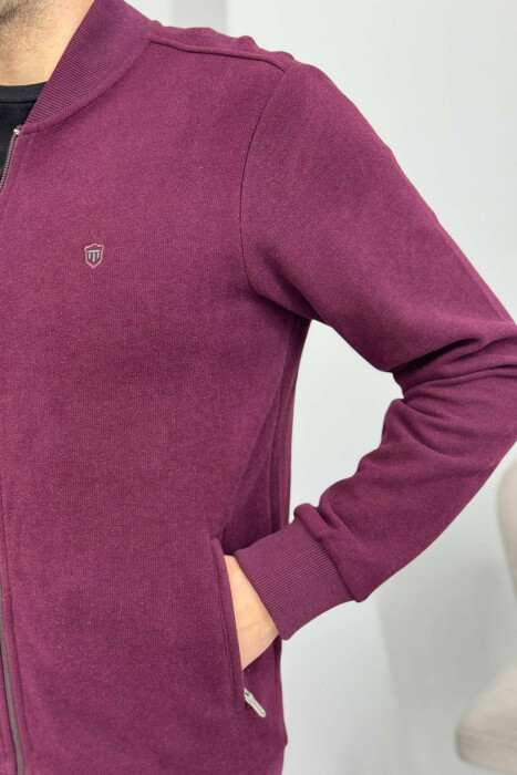 XHAKETË E THJESHTË PËR MESHKUJ NË NGJYRË VISHNJË - 3