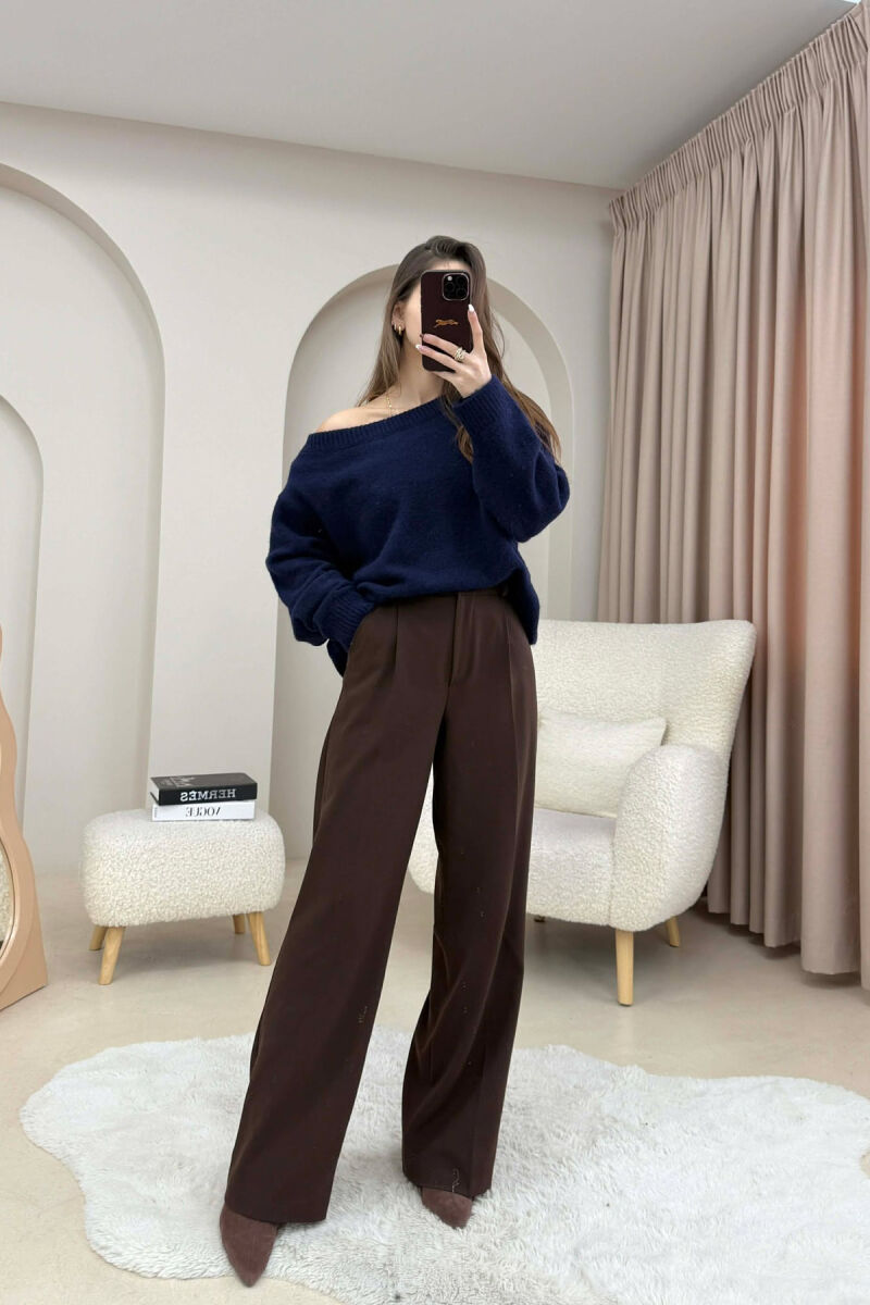 TRIKO E THJESHTE NJE NGJYRESHE PER FEMRA NE NGJYRE BLU TE ERRET - 2