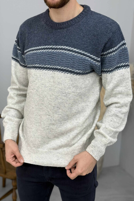 TRIKO E THURRUR E THJESHTE PER MESHKUJ NE NGJYRE BLU - 2