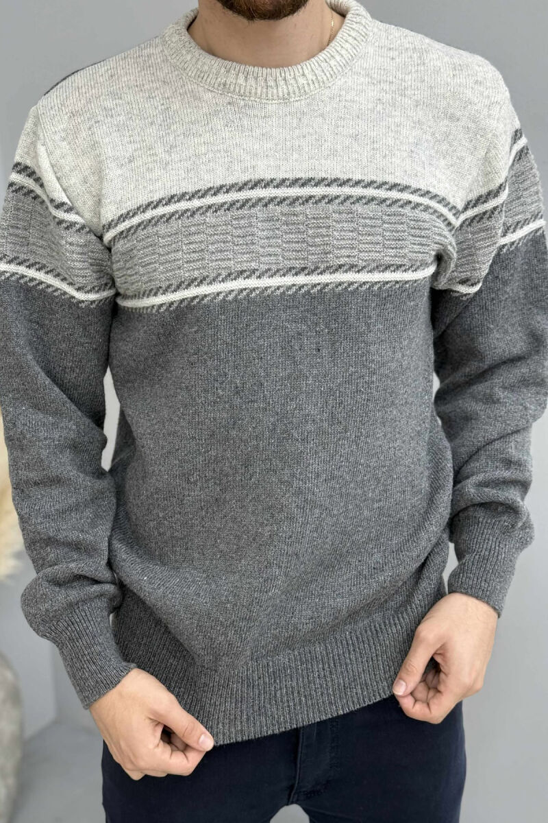 TRIKO E THURRUR E THJESHTE PER MESHKUJ NE NGJYRE GRI ME GRI - 2