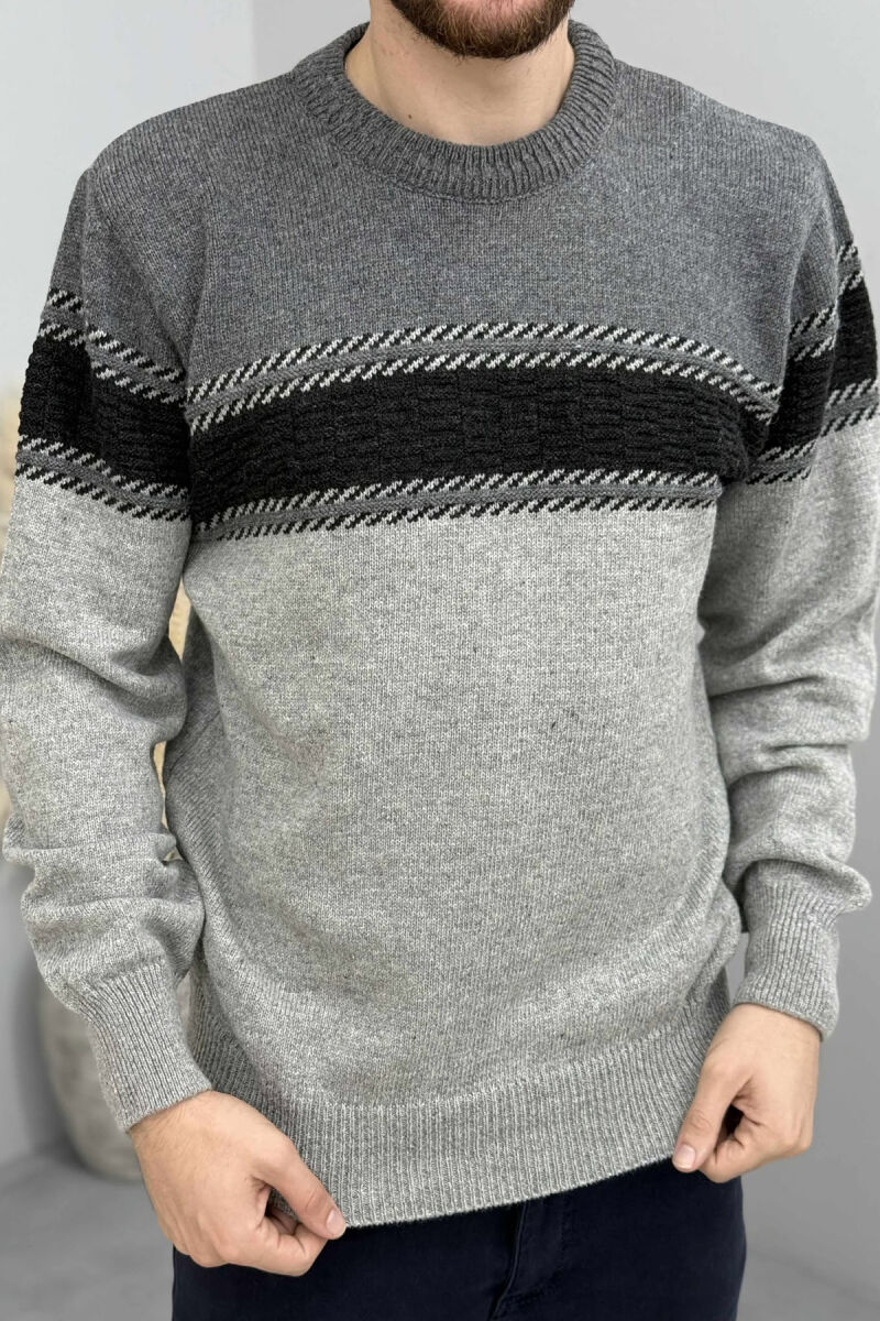 TRIKO E THURRUR E THJESHTE PER MESHKUJ NE NGJYRE GRI - 2