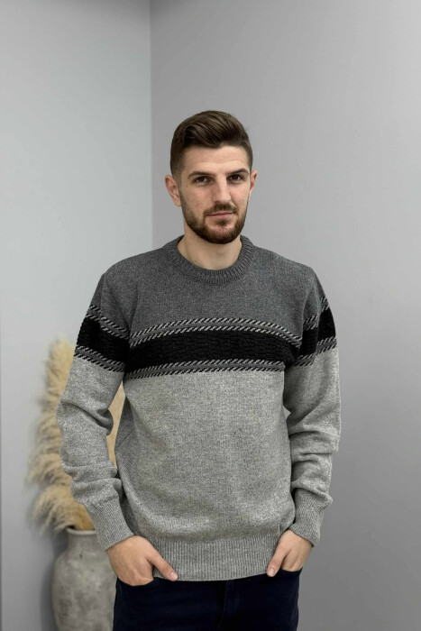 TRIKO E THURRUR E THJESHTE PER MESHKUJ NE NGJYRE GRI - 3