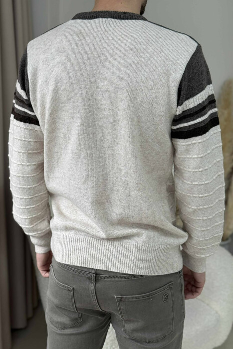 TRIKO E THURRUR ME JAKE TE RRUMBULLAKET PER MESHKUJ NE NGJYRE BEZHE - 4