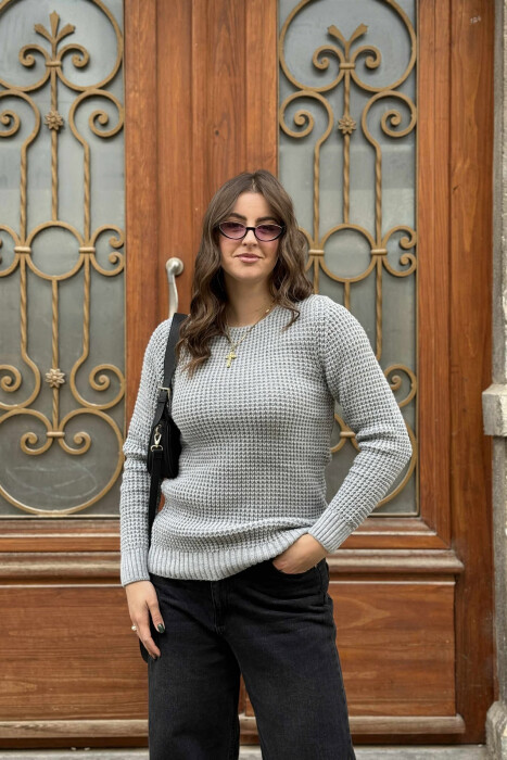 TRIKO E THURRUR PER FEMRA NE NGJYRE GRI - 2