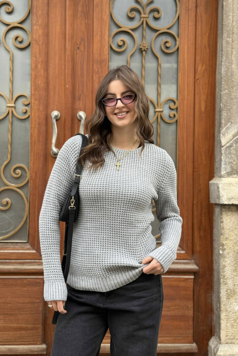 TRIKO E THURRUR PER FEMRA NE NGJYRE GRI - 3