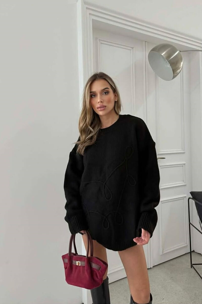 TRIKO NJE NGJYRESHE ME JAKE RRETHORE PER FEMRA NE NGJYRE TE ZEZE - 1