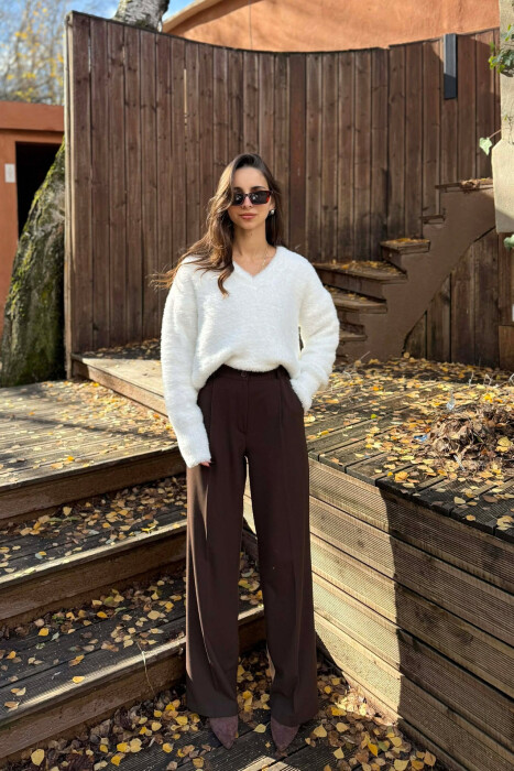 TRIKO NJE NGJYRESHE PER FEMRA NE NGJYRE TE BARDHE - KLAUDIO FASHION