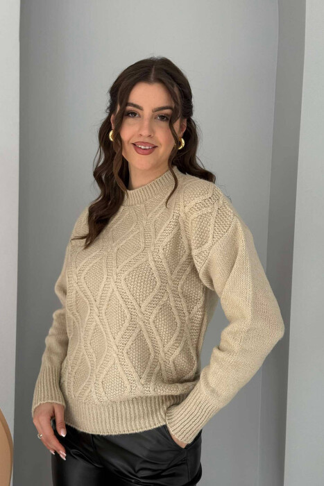 TRIKO PËR FEMRA NË NGJYRËN BEZHË - 3