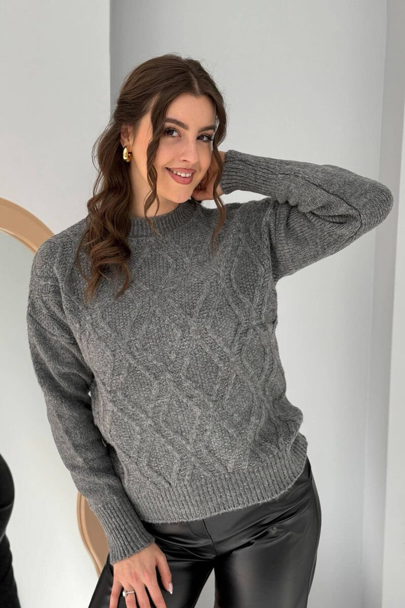 TRIKO PËR FEMRA NË NGJYRËN GRI - 3