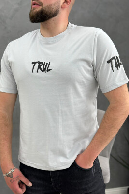 TRUL COTTON MEN T-SHIRT LIGHT GREY/GZ 