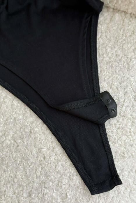 TURTLE NECK SLEEVELESS ONE COLOR WOMEN BODY BLACK/ E ZEZE - 10