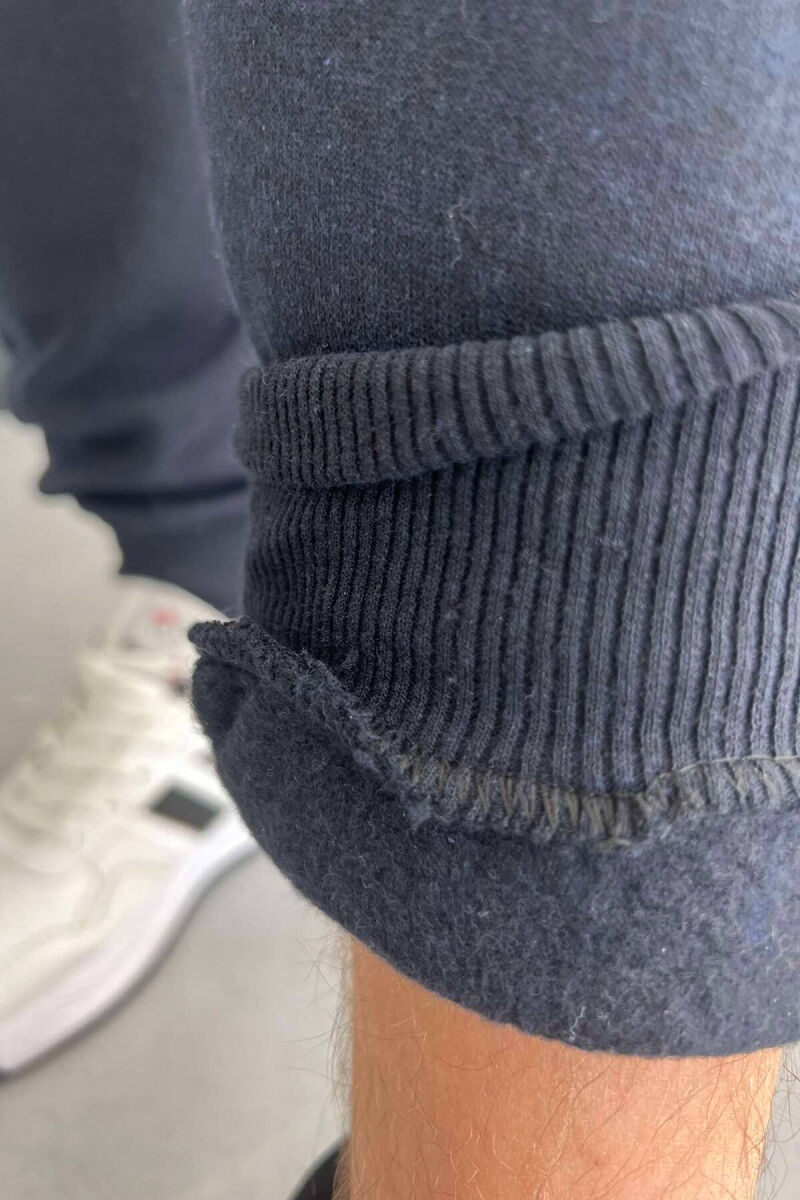 TUTA ME VIJA ME PUSH PËR MESHKUJ NË NGJYRËN BLU - 4