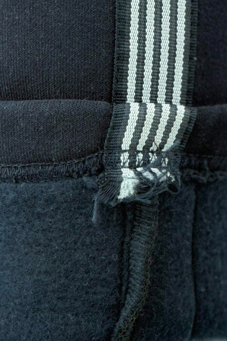 TUTA NJË NGJYRËSHE ME PUSH DHE VIJA PËR FEMRA NË NGJYRË BLU TË ERRËT - 5