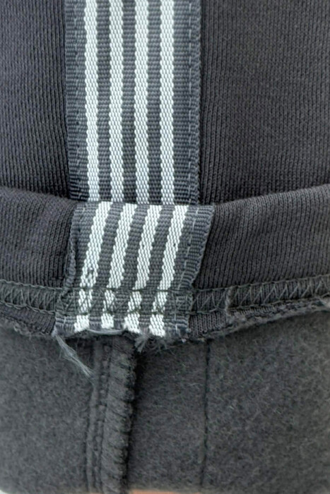 TUTA NJË NGJYRËSHE ME PUSH DHE VIJA PËR FEMRA NË NGJYRË GRI TË ERRËT - 5