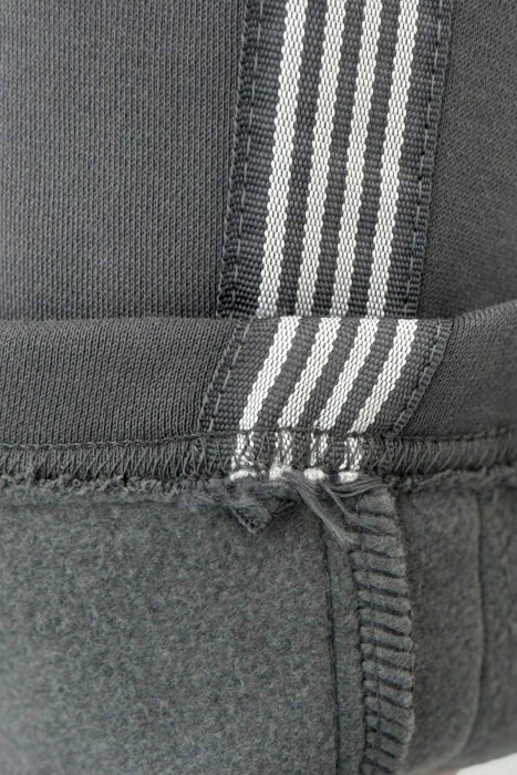 TUTA NJË NGJYRËSHE ME PUSH DHE VIJA PËR FEMRA NË NGJYRË GRI - 5