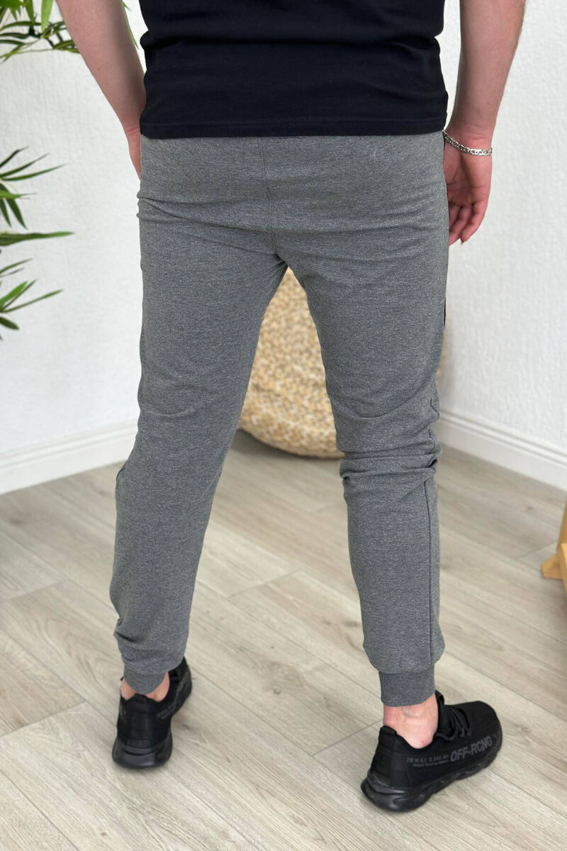 TUTA PAMBUKU ME VIJA PËR MESHKUJ NE NGJYRËN GRI - 2