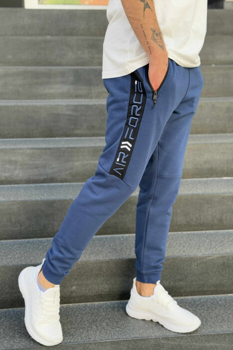 TUTA TË THJESHTA ME ZINXHIR PËR MESHKUJ NË NGJYRËN BLU - 3