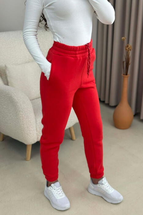 TUTA TË THJESHTA NJË NGJYRËSHE PËR FEMRA NGJYRË PORTOKALLI - 4