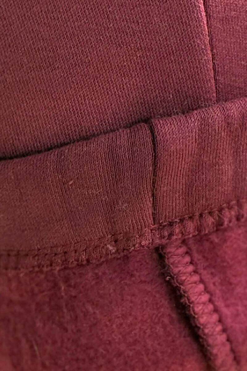 TUTA TË THJESHTA NJË NGJYRËSHE PËR FEMRA NGJYRË VISHNJË - 2