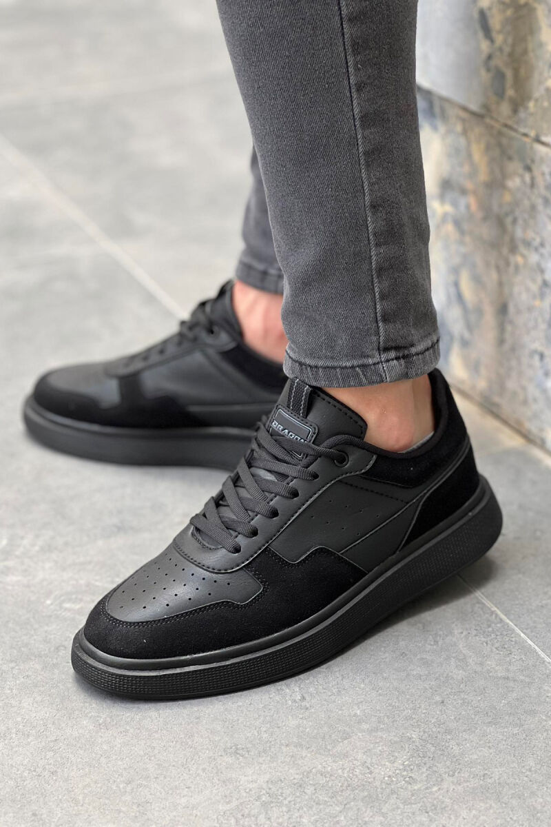 TWO COLORS EVERYDAY MAN SHOES BLACK/ E ZEZE - 1