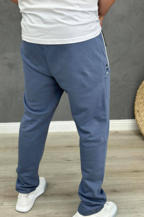 TWO LINES MEN SWEATPANTS LIGHTBLUE/BZ - 2