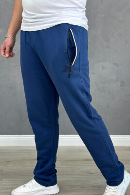 TWO LINES MEN SWEATPANTS NAVY BLUE/BLU MARINE - 2