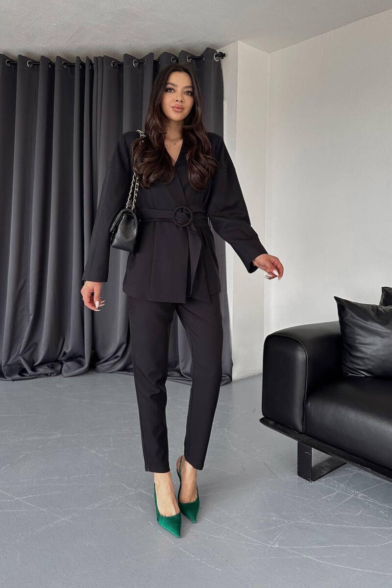 TWO PIECES WOMAN SUIT BLACK/ E ZEZE - 1