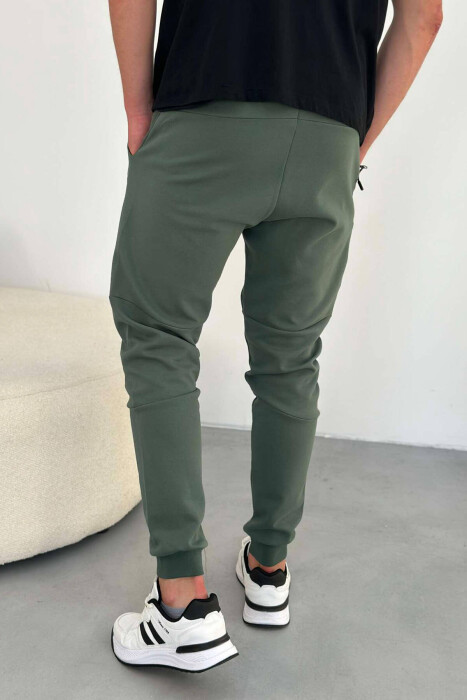 TWO POCKET MEN SWEATPANTS GREEN/JESHILE - 3