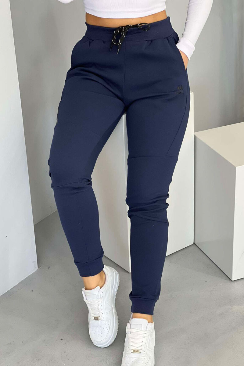 TWO POCKET WOMEN SWEATPANTS BLUE/BLU - 2