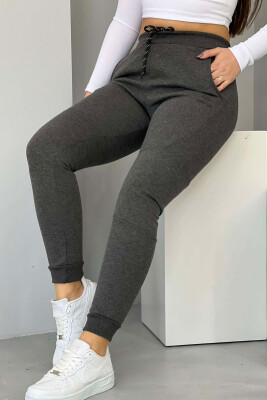 TWO POCKET WOMEN SWEATPANTS DARK GREY/GEE 