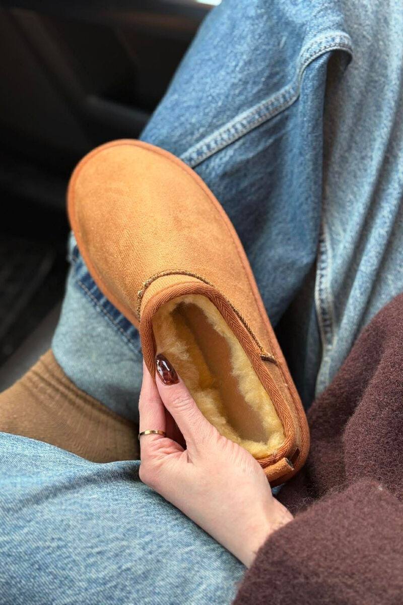 UGG NJE NGJYRESHE ME PUSH PER FEMRA NE NGJYRE KAFE - 5