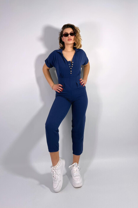 JUMPSUIT PËR FEMRA NË NGJYRËN BLU 
