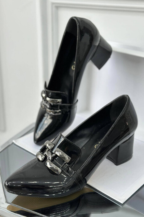 VERY CLASSY WOMAN HEEL BLACK/ E ZEZE - KLAUDIO FASHION