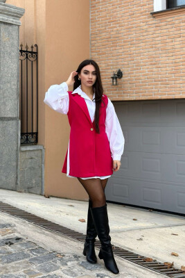 VEST + SHIRT WOMAN VEST FUCHSIA/CIKLAMI 