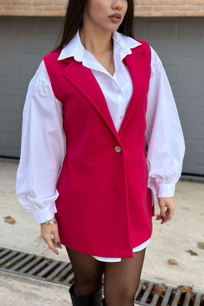 VEST + SHIRT WOMAN VEST FUCHSIA/CIKLAMI - 2