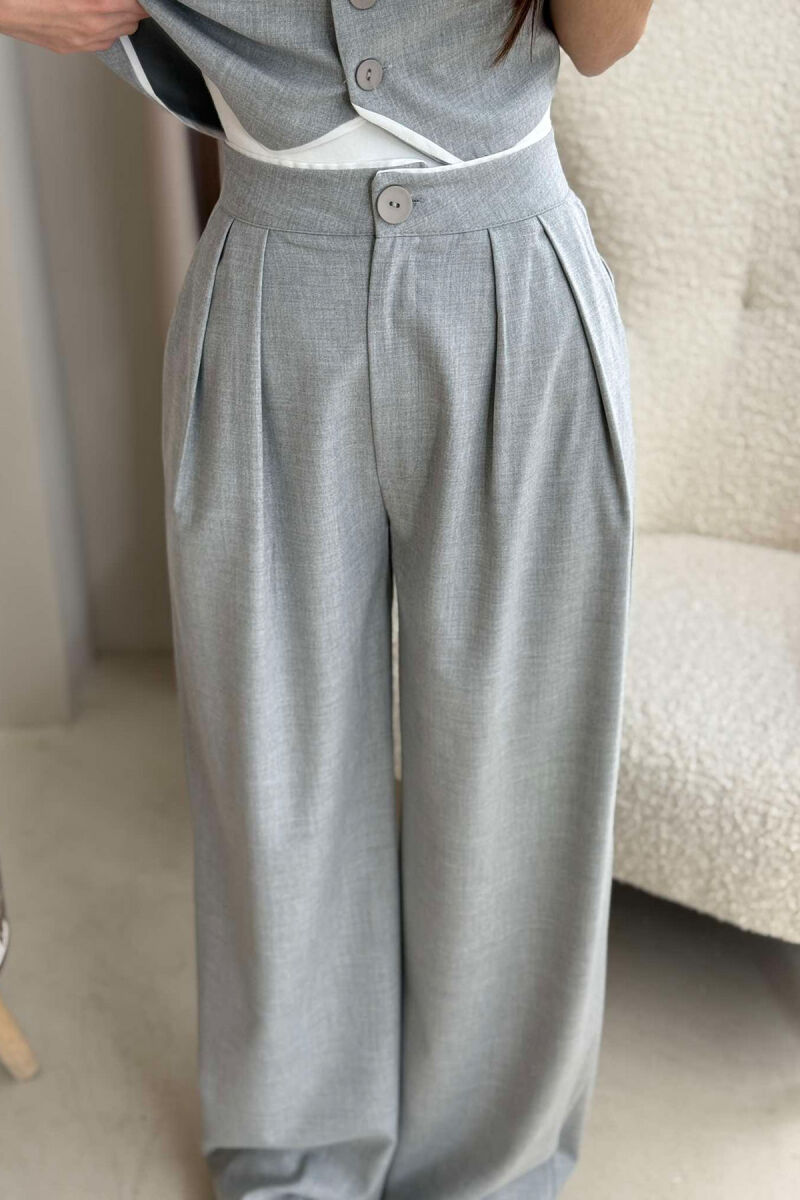 VEST+TROUSERS WOMAN SET GREY/GRI - 6