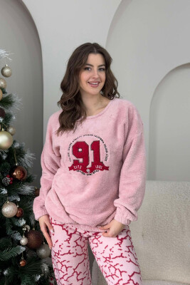 WARM FRONT LOGO WOMEN PYJAMAS POWDER/PUDER 