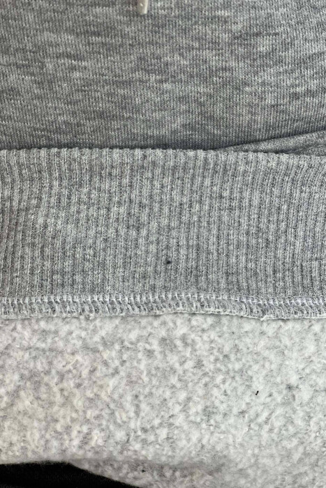 FLUFFY MEN HOODIE LIGHT GREY/GZ - 4