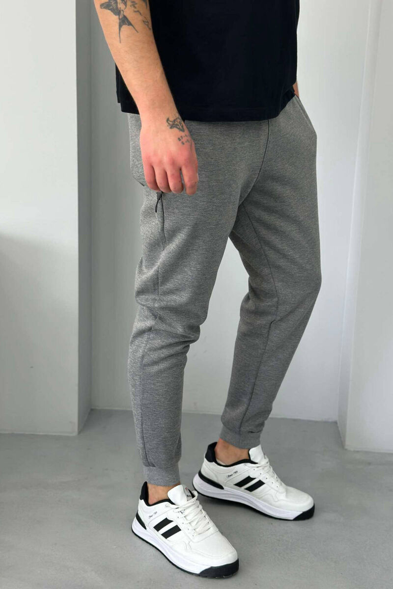 WARM MEN SWEATPANTS IN GREY COLOR - 2