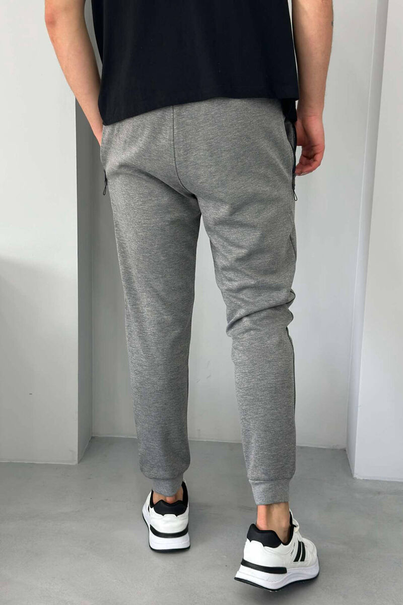 WARM MEN SWEATPANTS IN GREY COLOR - 3