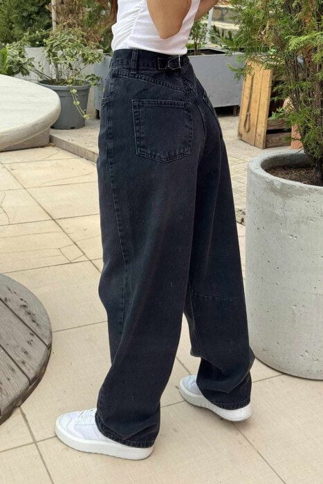 WIDE LEG WOMAN JEANS BLACK/ E ZEZE - 9